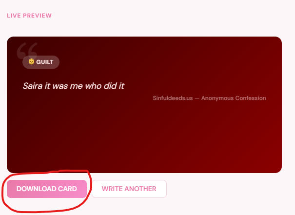 Step 4 — Download Your Card